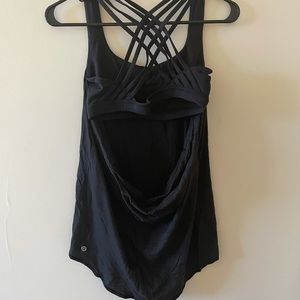 Lululemon training top and sports bra
